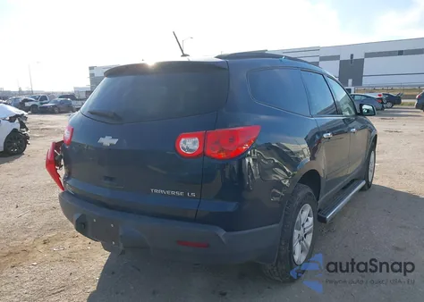 2012 Chevrolet Traverse Ls из США, поврежденный, VIN 1GNKREEDXCJ156902